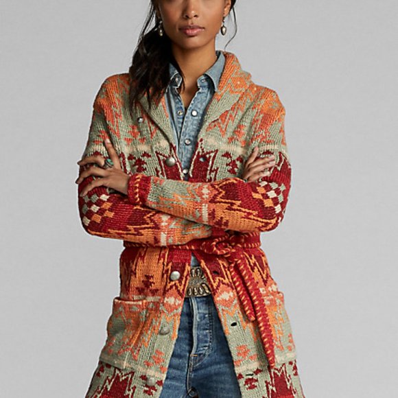 Ralph Lauren Hand-Knit Ranch Cardigan - Picture 15 of 15